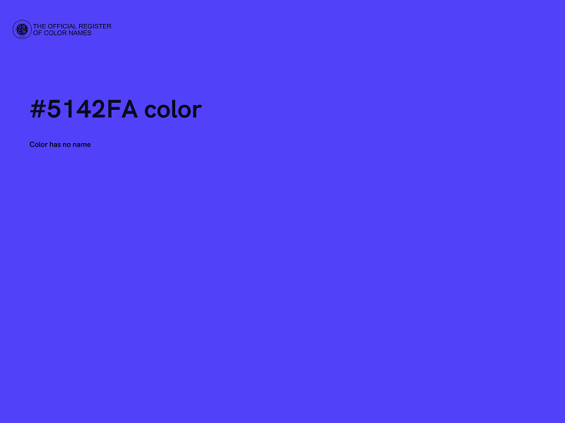 #5142FA color image