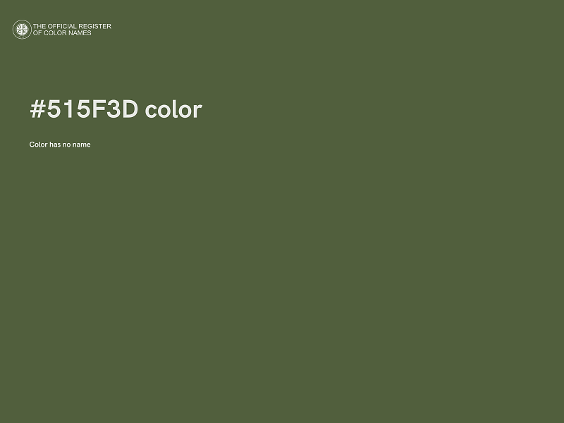 #515F3D color image