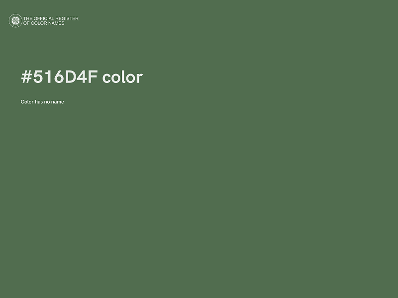 #516D4F color image