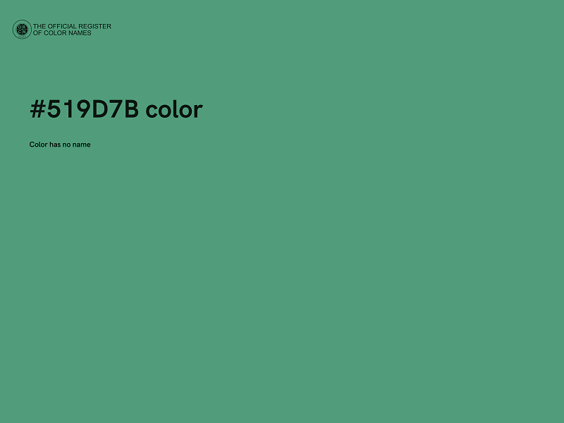 #519D7B color image