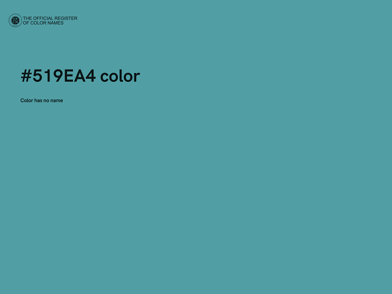 #519EA4 color image