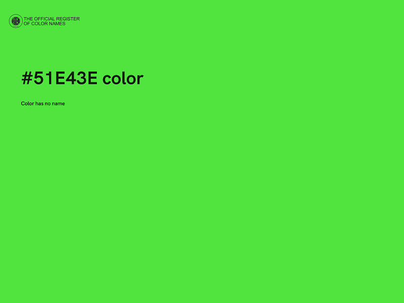 #51E43E color image