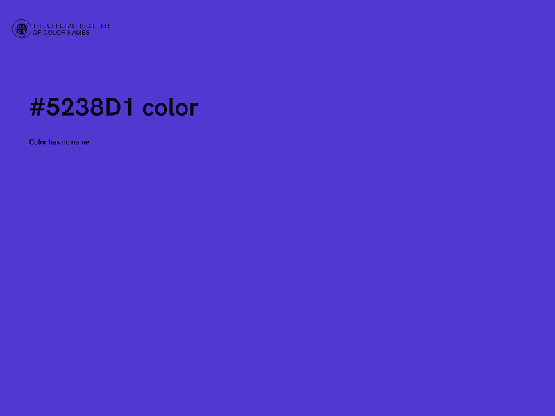 #5238D1 color image