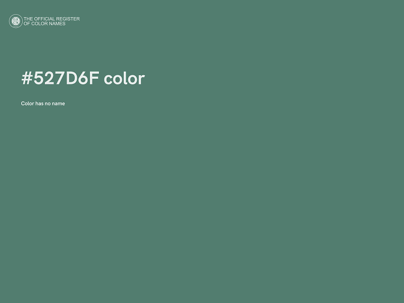 #527D6F color image