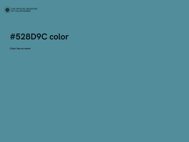 #528D9C color image