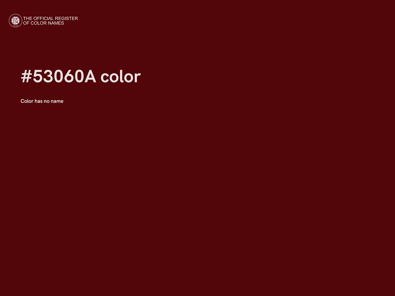 #53060A color image