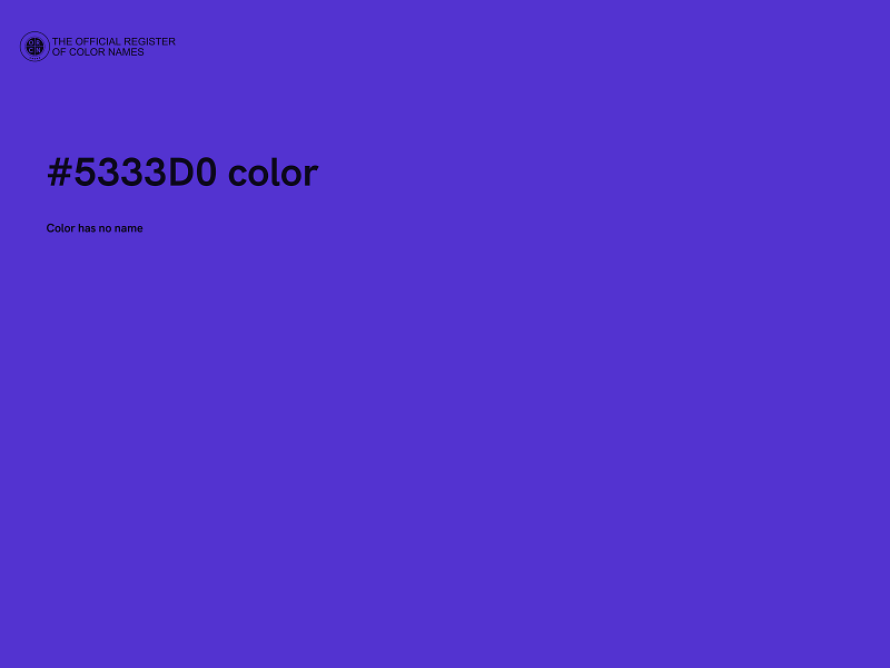 #5333D0 color image