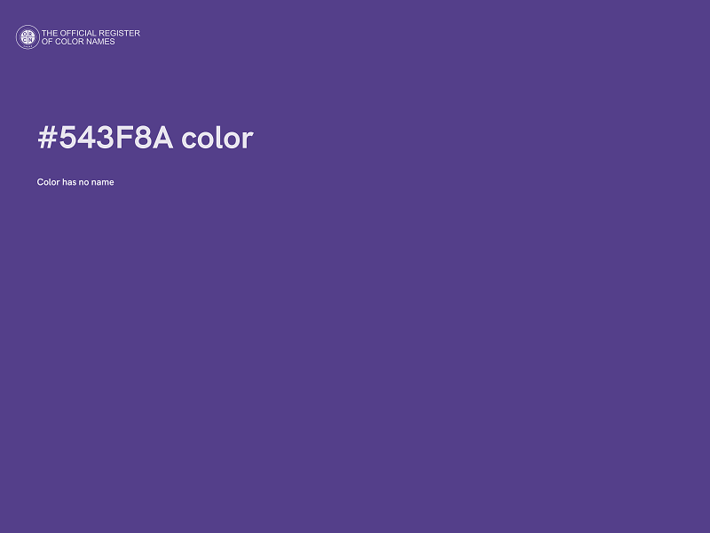 #543F8A color image