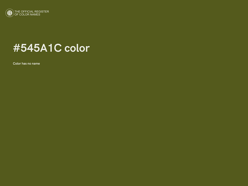 #545A1C color image