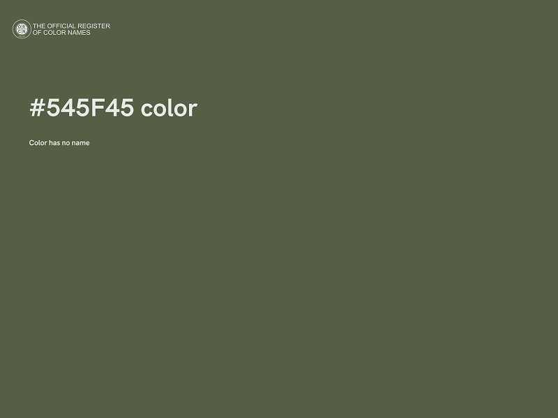 #545F45 color image