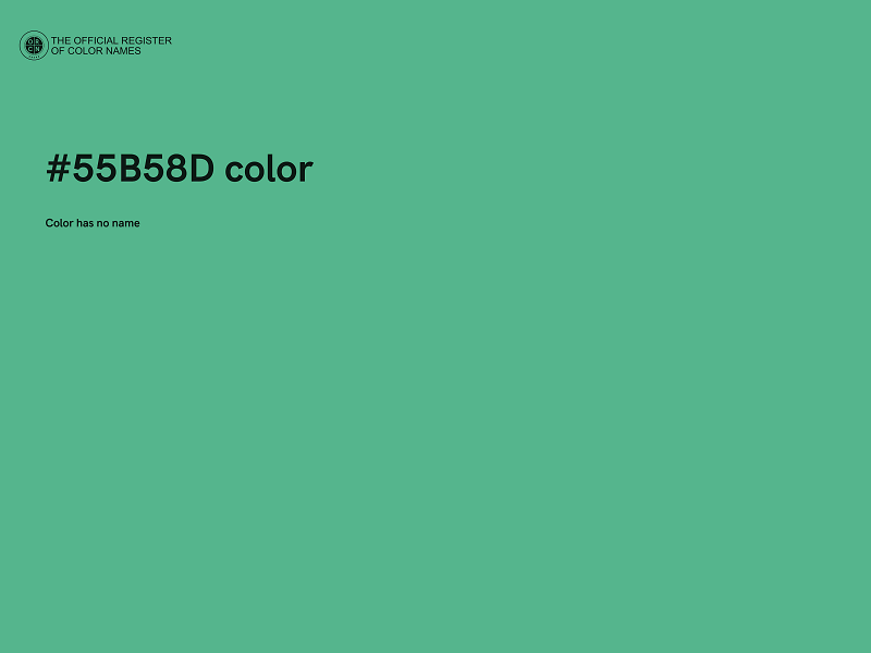 #55B58D color image