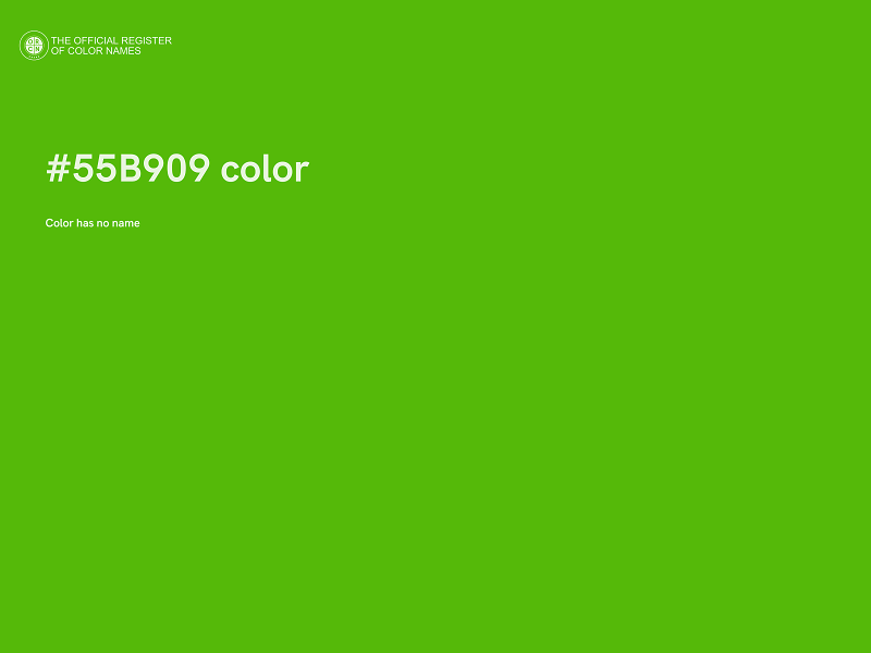 #55B909 color image