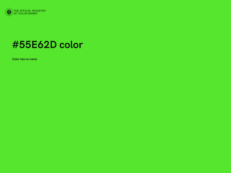 #55E62D color image