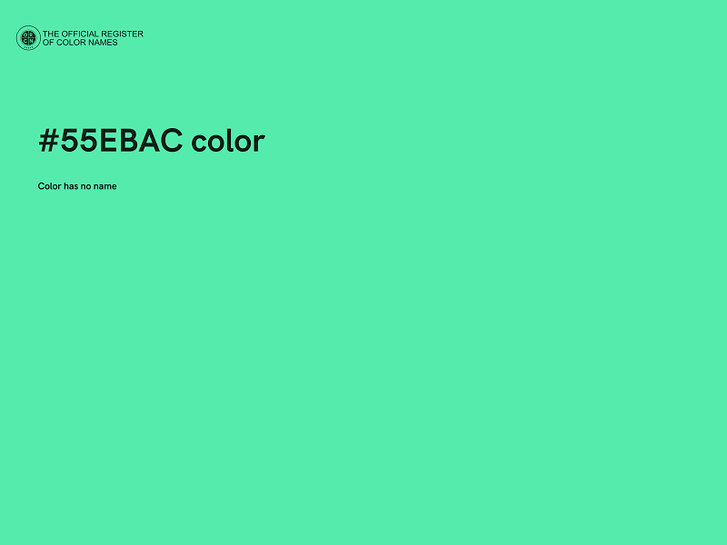 #55EBAC color image