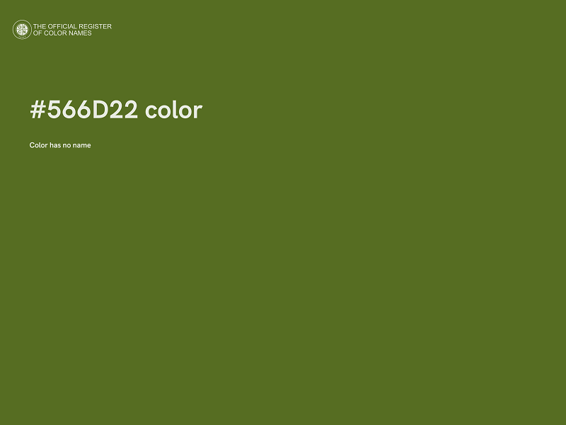 #566D22 color image