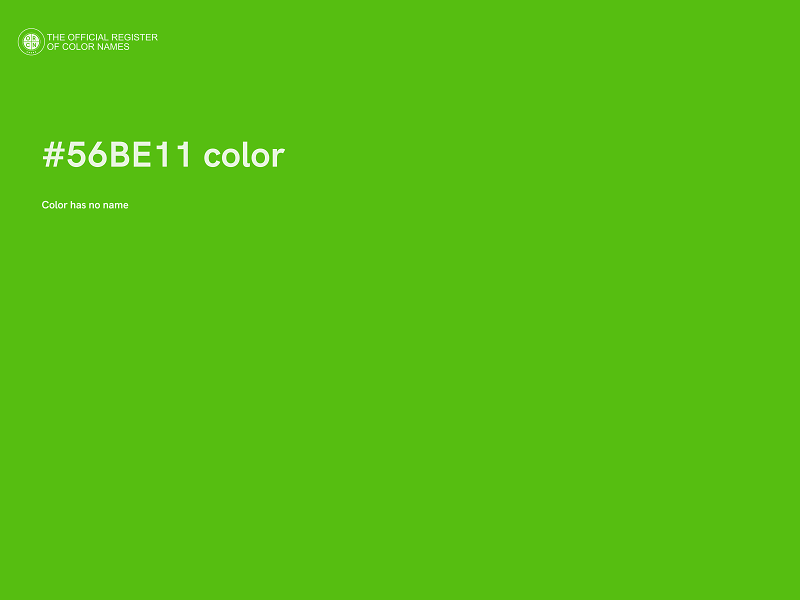 #56BE11 color image