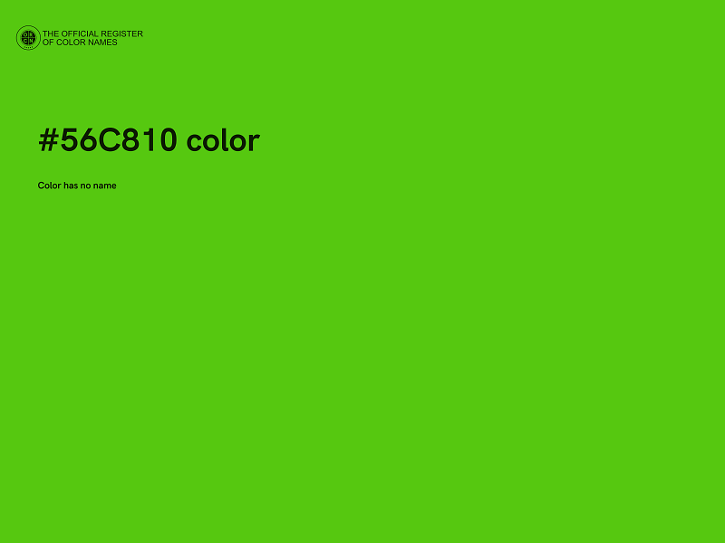 #56C810 color image