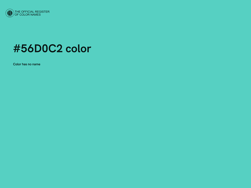 #56D0C2 color image