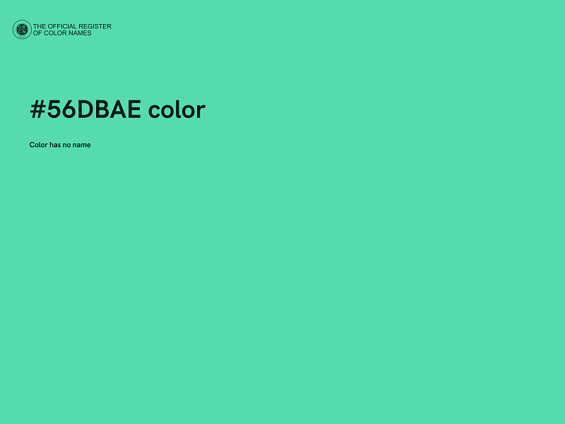 #56DBAE color image