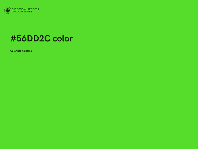 #56DD2C color image