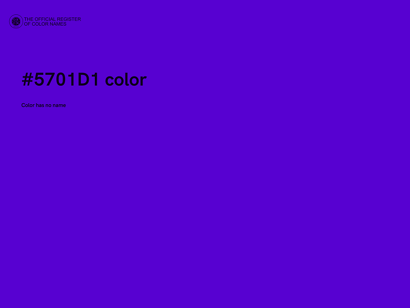 #5701D1 color image