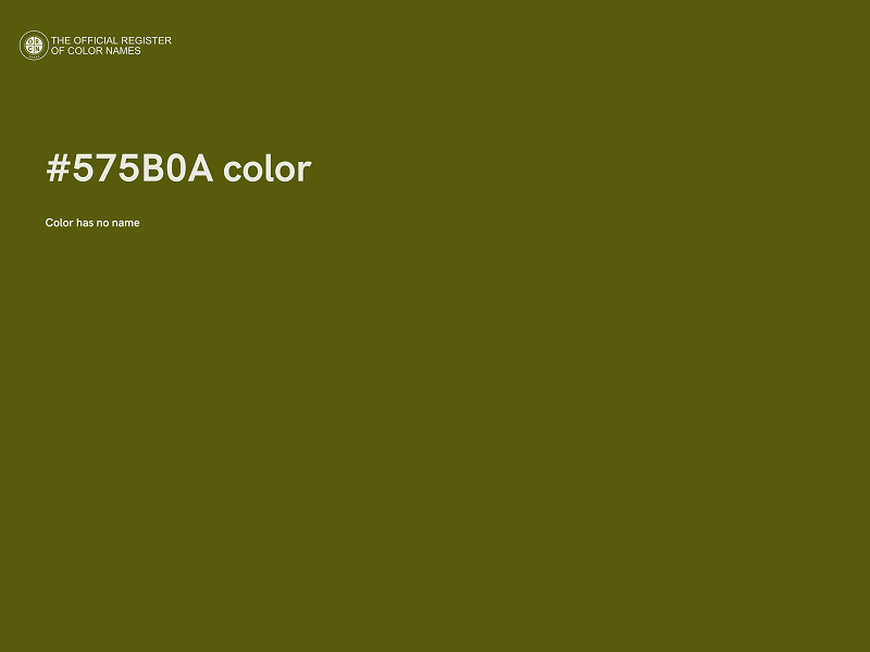 #575B0A color image