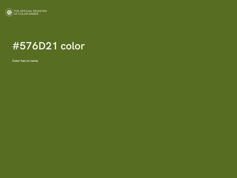 #576D21 color image