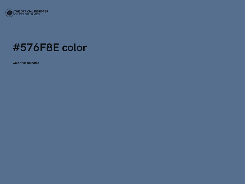 #576F8E color image