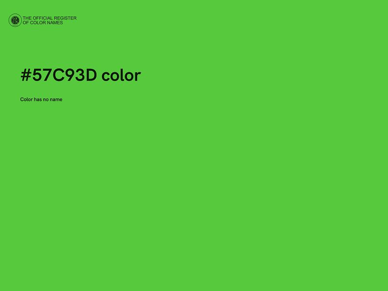 #57C93D color image