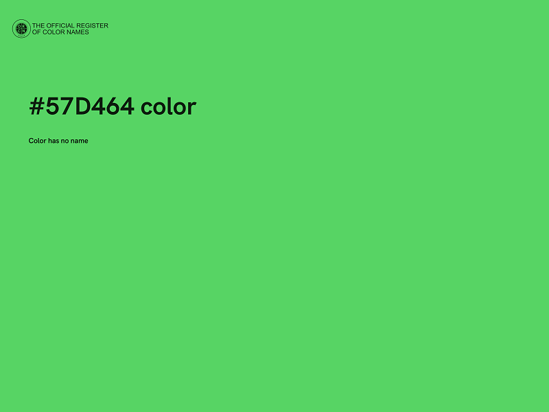 #57D464 color image