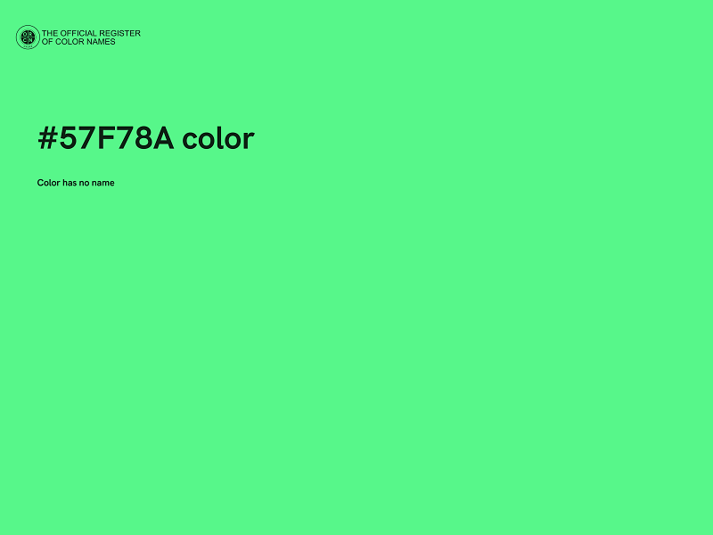 #57F78A color image