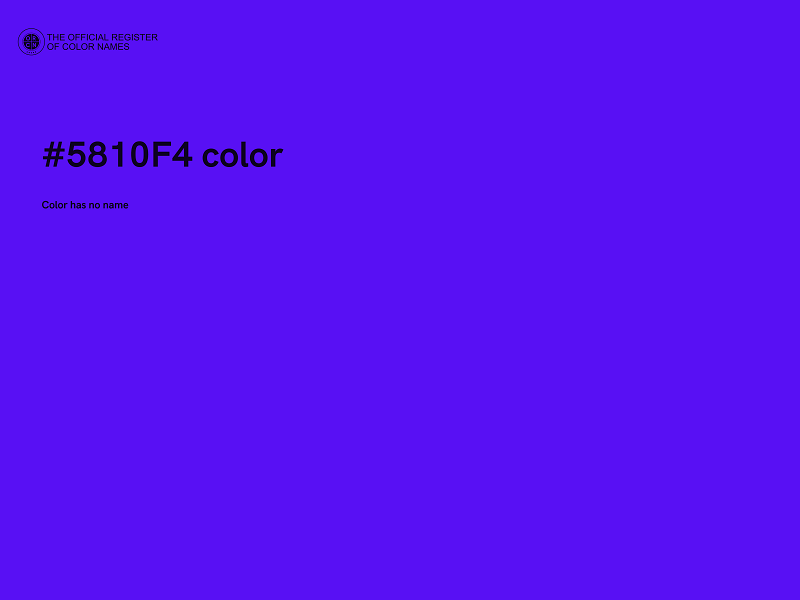 #5810F4 color image