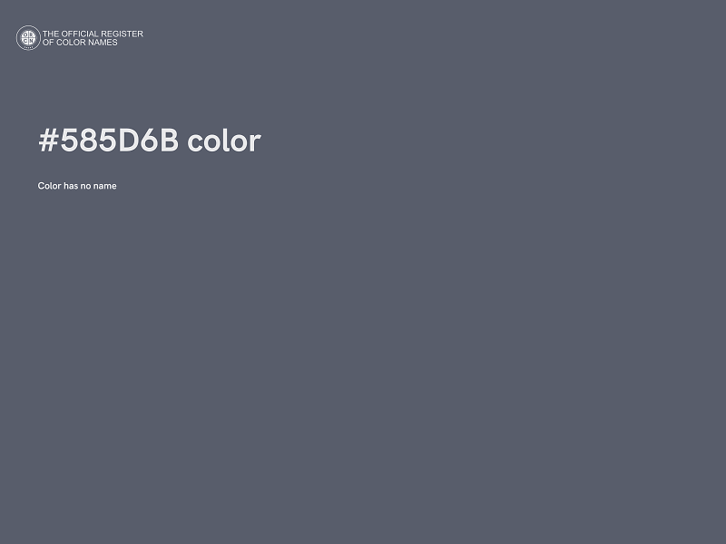 #585D6B color image