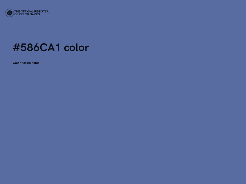 #586CA1 color image