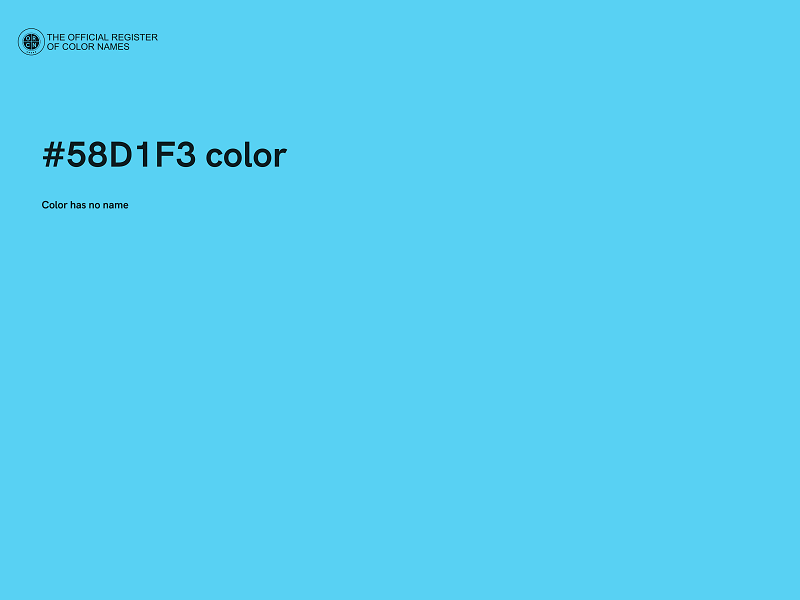 #58D1F3 color image