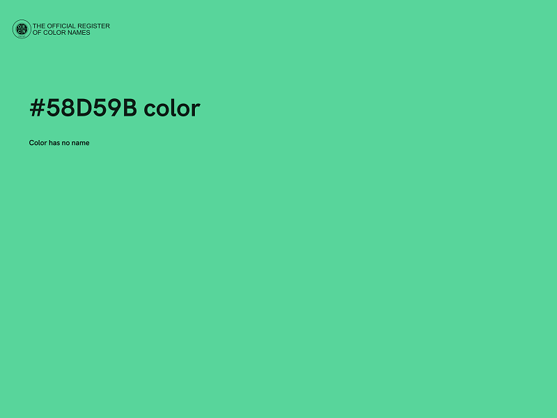 #58D59B color image