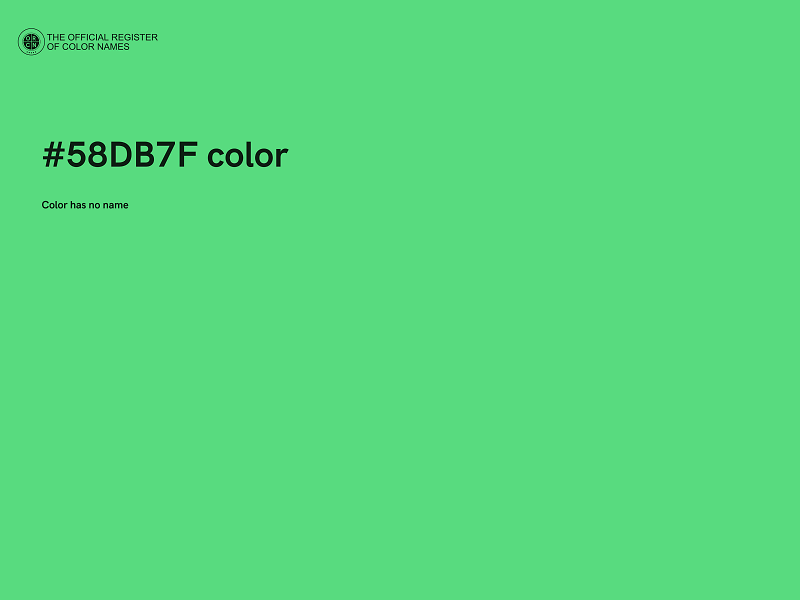 #58DB7F color image