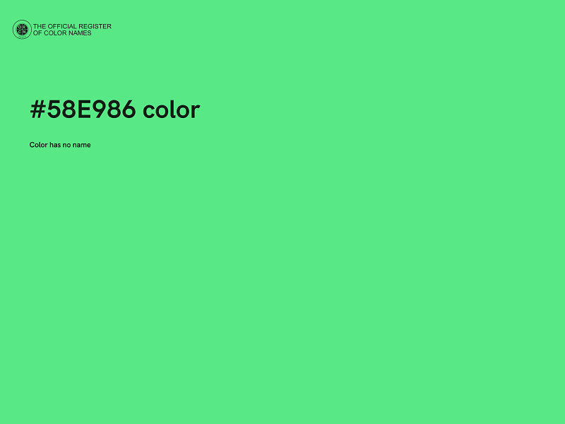 #58E986 color image