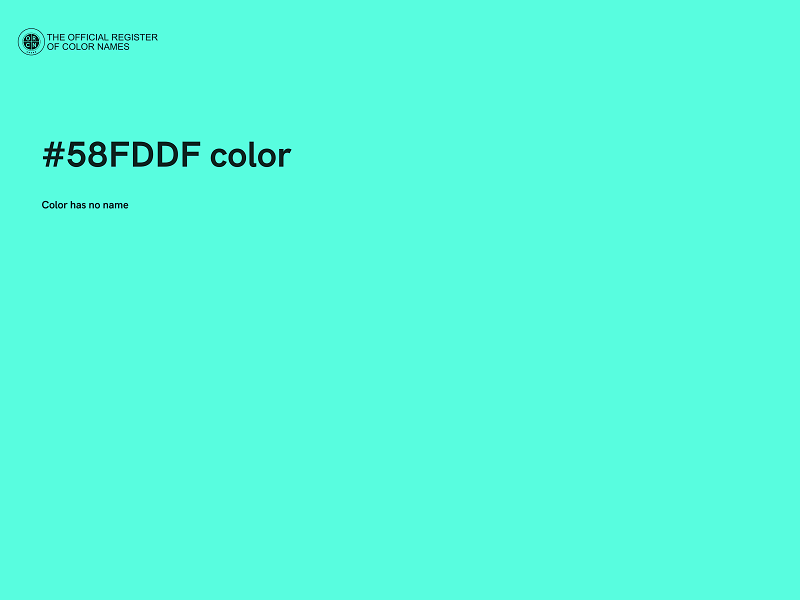 #58FDDF color image