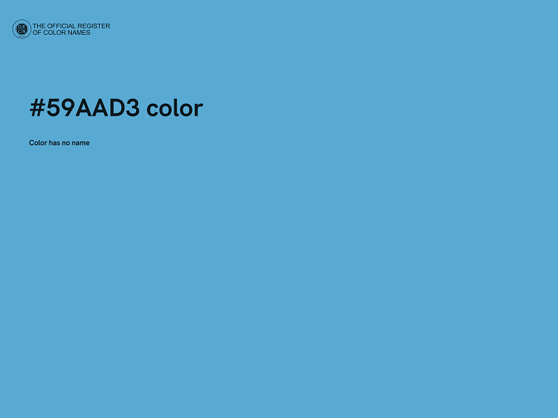 #59AAD3 color image