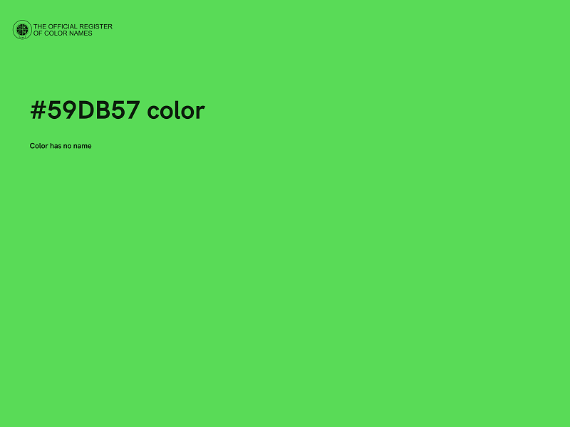 #59DB57 color image