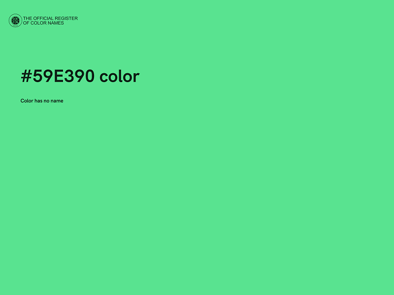 #59E390 color image