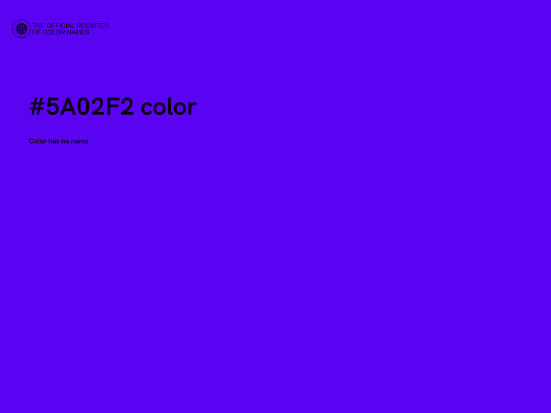 #5A02F2 color image