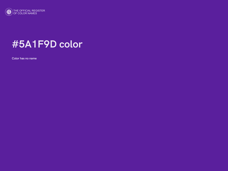 #5A1F9D color image