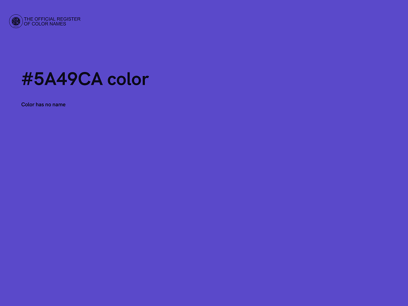 #5A49CA color image