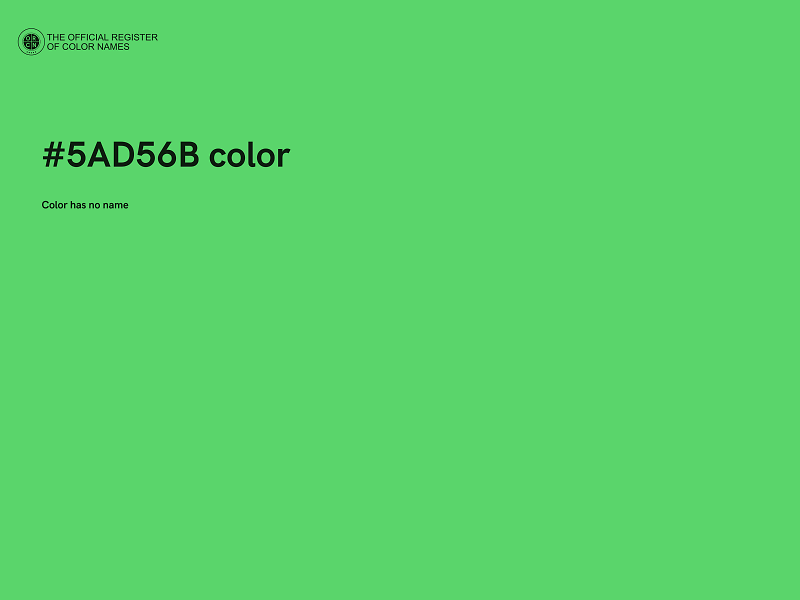 #5AD56B color image