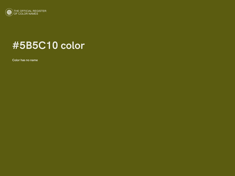 #5B5C10 color image