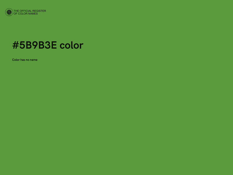 #5B9B3E color image