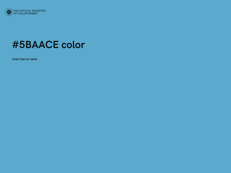 #5BAACE color image