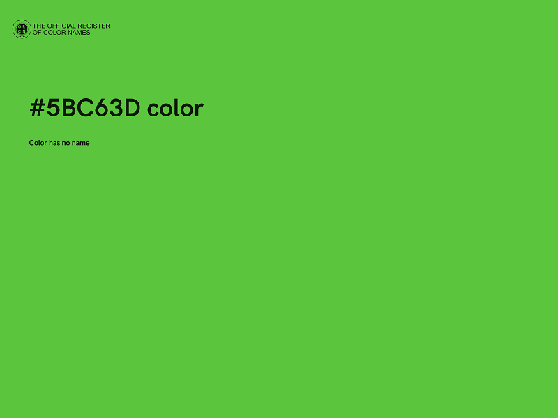 #5BC63D color image